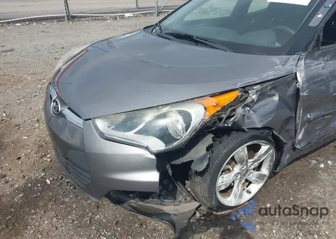 2015 Hyundai Veloster from USA, damaged, VIN KMHTC6AD6FU225691